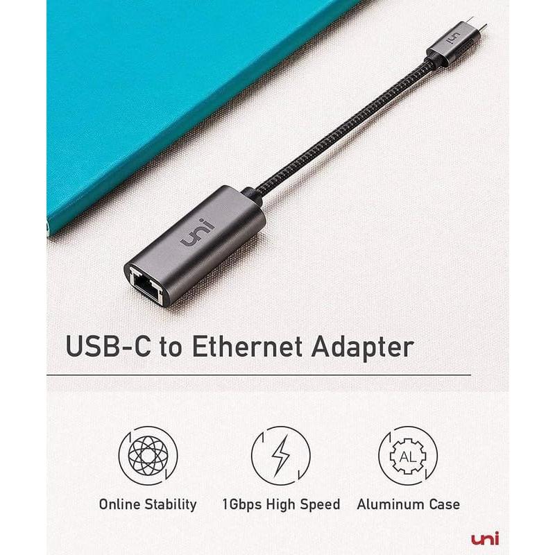 USB C LANケーブル [Thunderbolt 3] uni Type C 有線LANアダプタ Ethernet 高速LAN アダプタ ケーブル｜onetoday｜09