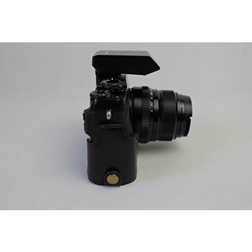 Koowl 対応 Fujifilm X-E3 XE3 X E3 半カメラケース、ＰＵ半カメラーケース、台座、Koowl手作りトップクラスのＰＵレザー半｜onetoday｜06