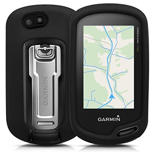 kwmobile 対応: Garmin Oregon 700 / 750t / 600 / 650 ケース - GPS ナビ シリコン 保護ケース 黒｜onetoday｜05
