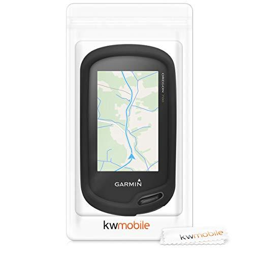 kwmobile 対応: Garmin Oregon 700 / 750t / 600 / 650 ケース - GPS ナビ シリコン 保護ケース 黒｜onetoday｜07