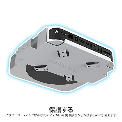 Sabrent Mac Mini用VESAマウント、デスク下マウント 「シルバー」(BK-MACM)｜onetoday｜05