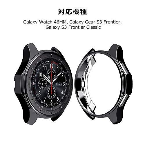NN.ORANIE コンパチブル Galaxy Watch 46mm ケース Galaxy Gear S3 ケース Galaxy Watch カバー｜onetoday｜02
