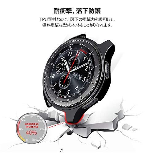 NN.ORANIE コンパチブル Galaxy Watch 46mm ケース Galaxy Gear S3 ケース Galaxy Watch カバー｜onetoday｜06
