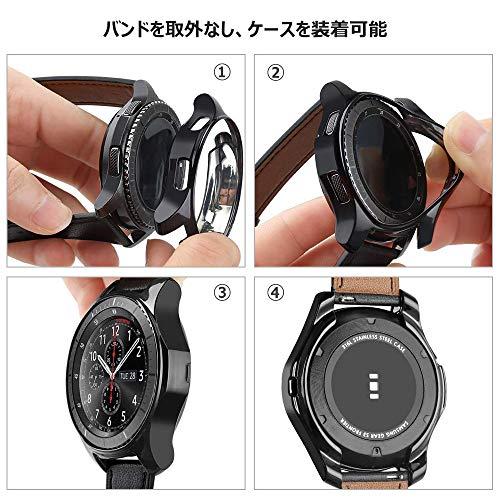 NN.ORANIE コンパチブル Galaxy Watch 46mm ケース Galaxy Gear S3 ケース Galaxy Watch カバー｜onetoday｜07