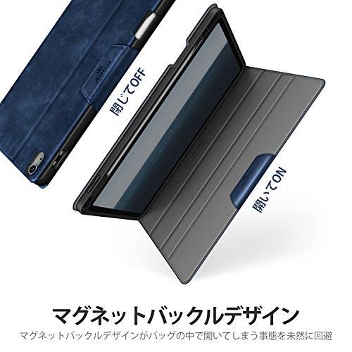 Antbox iPad Air 第5/4世代 ケース ペンシル収納 オートスリープ対応 2022/2020 ひび割れ防止 ペアリングとワイヤレス充電対｜onetoday｜03