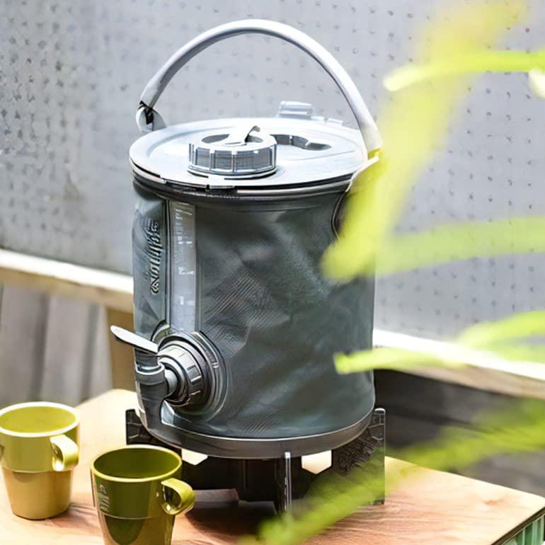 [コラプズ]Colapz 2-in-1 Water Carrier & Bucket ウォータージャグ 8L SORC-001 GREY｜onetoday｜02