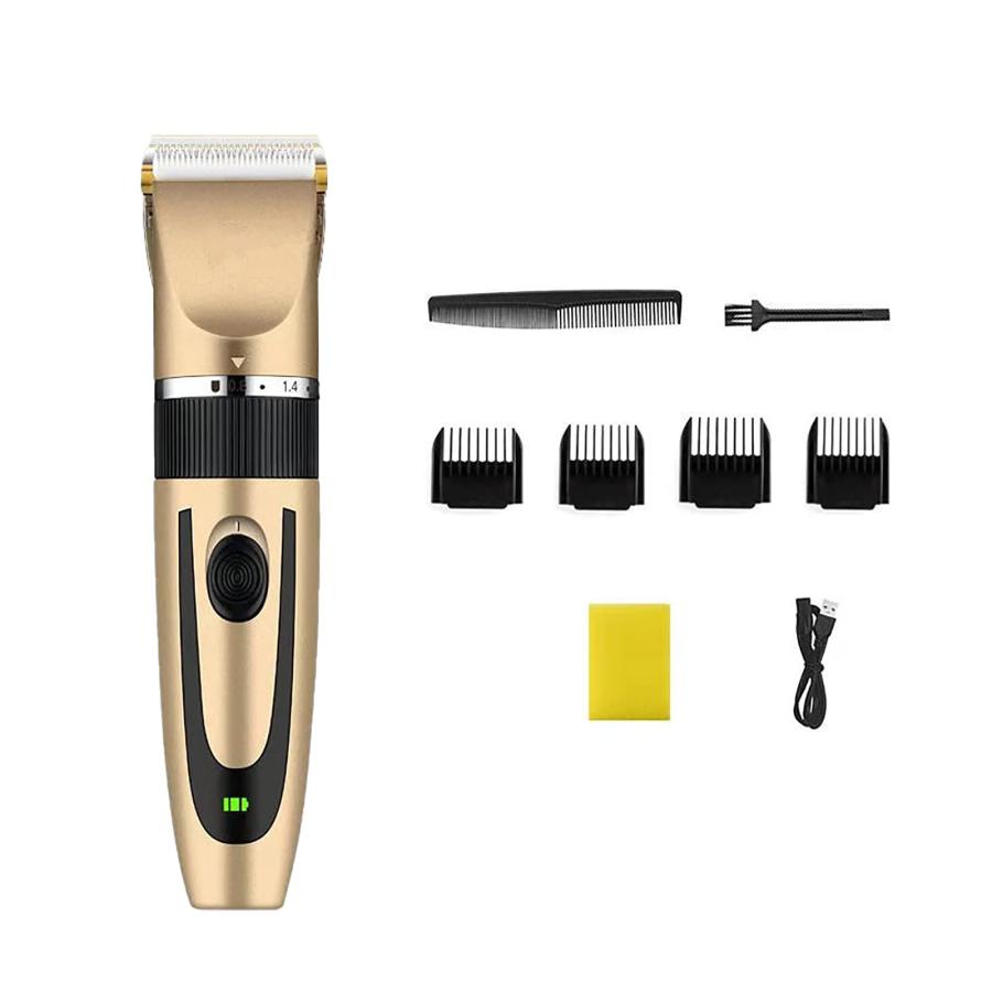 バリカン 電動バリカン防水 ばりかん 散髪用 低騒音 USB充電式 5段階