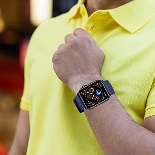 [ANGKMA] Apple Watch バンド49mm 45mm 44mm 42mm シリカゲル 交換ベルト Apple Watchシリーズ 8/7｜onetoday｜06