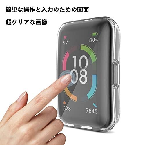 [2 Pack] Haotop ケース Compatible for Huawei Band 7/Huawei Band 6/Honor Band 6｜onetoday｜03