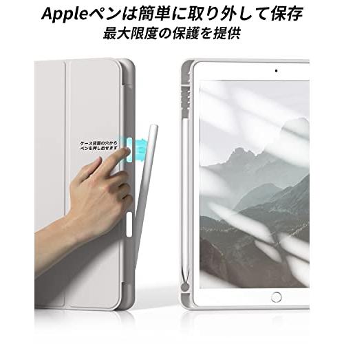 Aoub iPad 10.2 インチ 第9/8/7世代 (2021/2020/2019年) ケース オートスリープ/ウェイク機能対応 Apple Pe｜onetoday｜04
