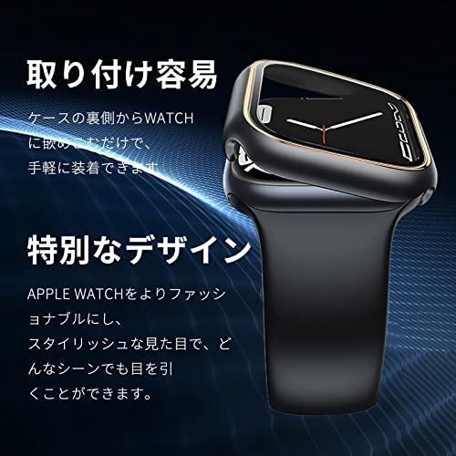 DYAOLE 対応 Apple Watch Series 9/8/7 ケース 41mm アップルウォッチ9/8/7 ケース 41mm 光沢ケース 対応｜onetoday｜07