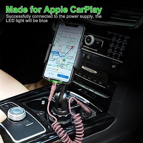 ショートiPhoneライトニングケーブル[MFi認証]、Apple CarPlayケーブル、データ同期、巻き取り式iPhoneカーチャージャーケーブル｜onetoday｜02