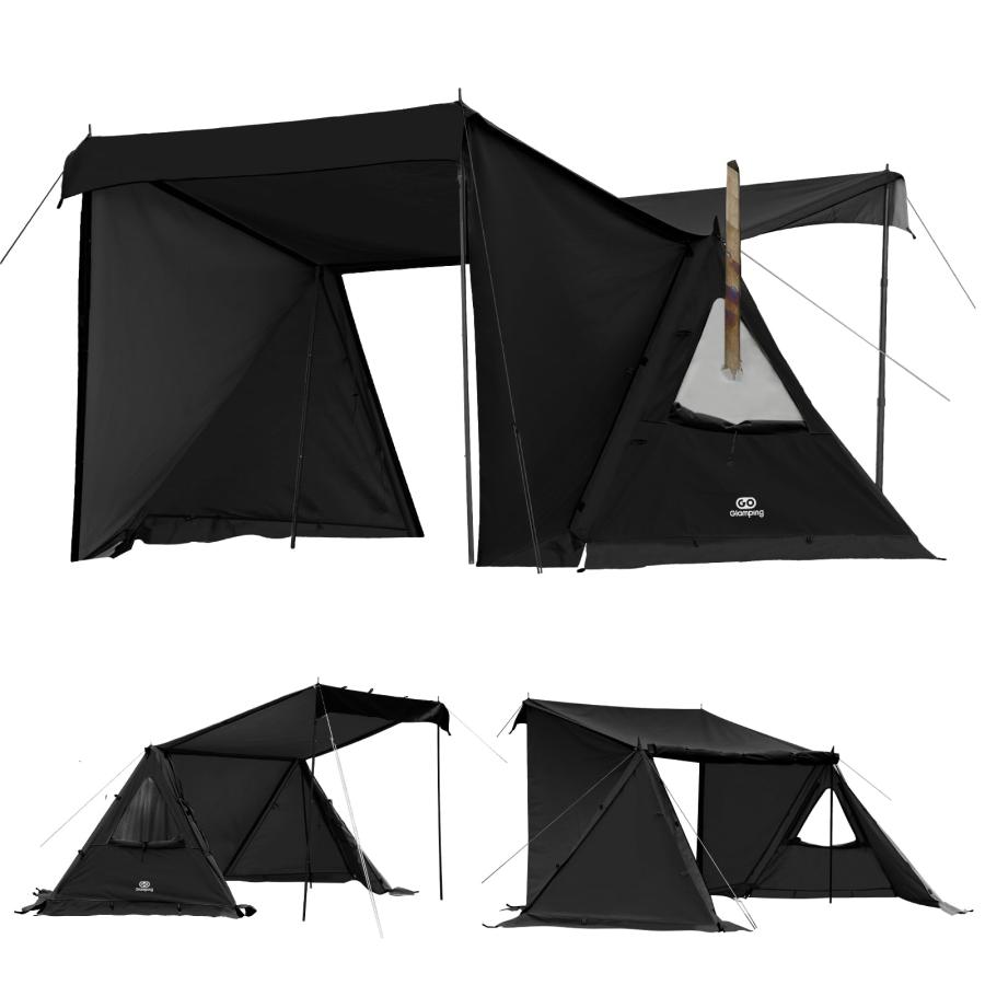 GOGlamping G・G PUP 2.0パップテントTC 1人用 【メッシュ/耐熱 GOGlamping G・G PUP 2.0パップテントTC 1人用 【メッシュ/耐熱