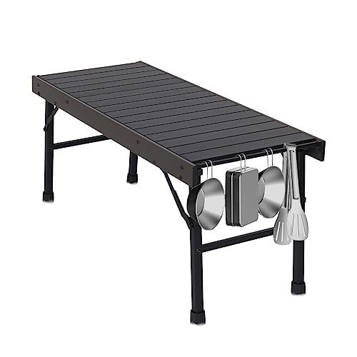 SUN-YE キャンプ テーブル アウトドアテーブル 組み立て不要 IGTテーブル 折りたたみ 互換性のあるIGT製品 組み合わせ自由 アルミ 軽量｜onetoday｜03