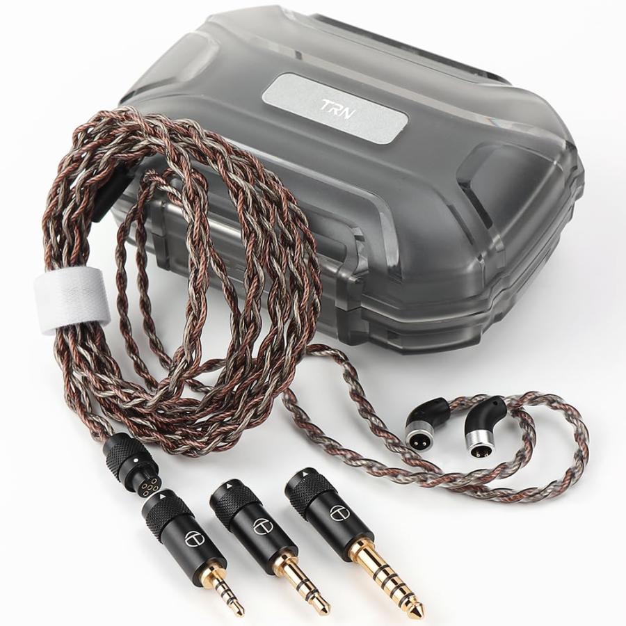 TRN イヤホンケース リケーブル QDC ケーブル 2.5 3.5 4.4 mm 交換式
