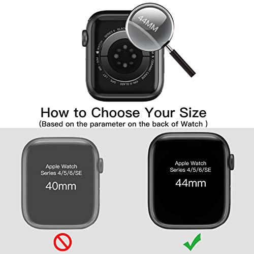 JEDirect Apple Watch SE (2022/2020) /Series 6 5 4（44 mm用）ケース フィルム付き アップルウォッ｜onetoday｜03