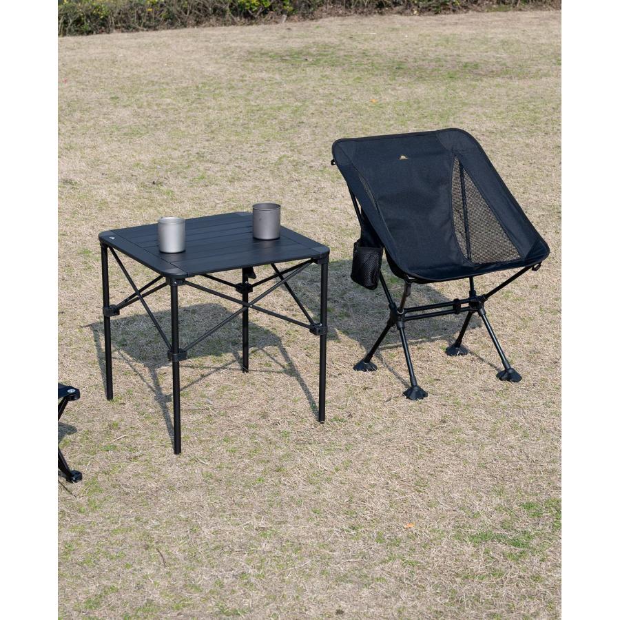 【iClimb（アィクライム）】アウトドア『亀甲形コネクター』チェア／椅子 ランバーサポートデザイン 亀甲形コネクター ダブル軸連結 安定強化 ビッグ |  | 04