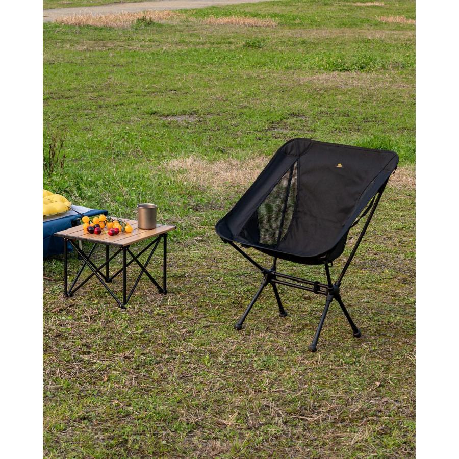 【iClimb（アィクライム）】アウトドア『亀甲形コネクター』チェア／椅子 ランバーサポートデザイン 亀甲形コネクター ダブル軸連結 安定強化 ビッグ |  | 06