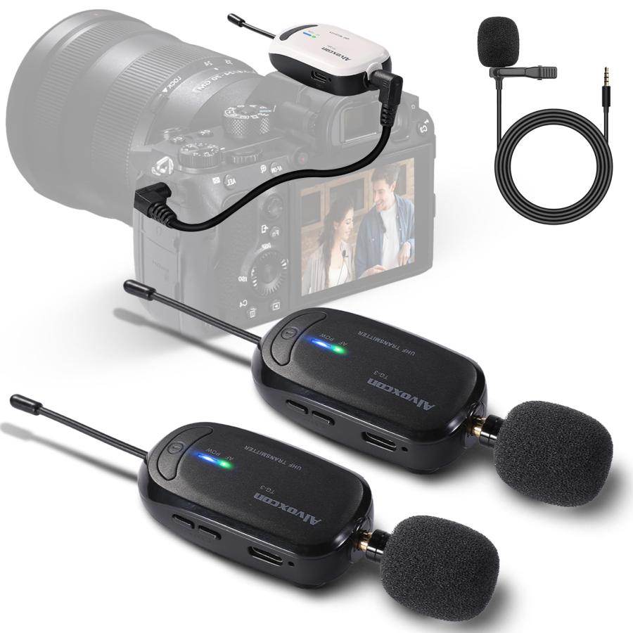 Alvoxcon UM320 ワイヤレスピンマイク USB UHF 2機セット Alvoxcon UM320 ワイヤレスピンマイク USB UHF 2機セット Alvoxcon