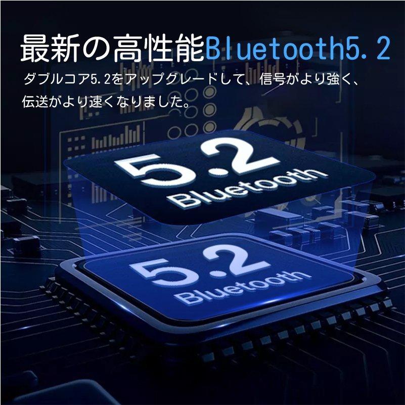 ワイヤレスイヤホン Bluetooth5.3 コンパクト FIPRIN 7188 7034 日本語音声ガイド 高音質 重低音 防水 スポーツ iPhone Android ブルートゥース 最新型 | FIPRIN | 02