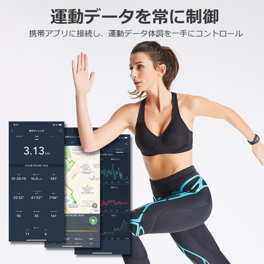 スマートウォッチ 通話可能 24時間多機能測定 睡眠モニタリング  IP68防水 LINE 歩数計 腕時計 最新モデル メンズ レディース FIPRIN 7262 | FIPRIN | 13