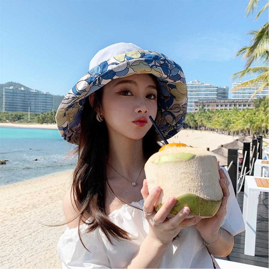 帽子 レディース UVカット リバーシブル 遮光100% 日焼け対策 サファリハット 春 夏 秋 つば広 UV ハット 日よけ 折りたたみ 女優帽 ファッション 飛ばない |  | 26