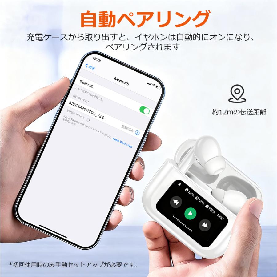FIPRIN ワイヤレスイヤホン Bluetooth FIPRIN 7516 コンパクト 高音質