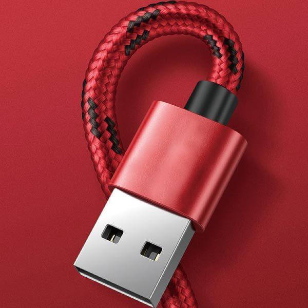 Type-C 充電ケーブル 2m 4本セット Android Switch USB 急速充電 断線防止 データ転送 AQUOS Galaxy HUAWEI | FIPRIN | 07