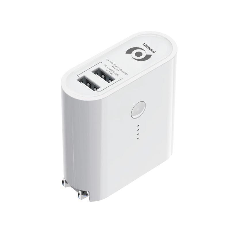 モバイルバッテリー 大容量 急速充電 折りたたみプラグ搭載 ACアダプター USB電源アダプタ 5000mah iphone android 送料無料 | FIPRIN | 11