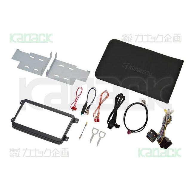 【カナック企画/Kanack】Kanatechs(カナテクス) フォルクスワーゲン ポロ(H26/8~現在) 用カーAVトレードインキット[200mmワイド] 【品番】 GE-VW213WG | 