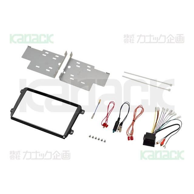 【カナック企画/Kanack】Kanatechs(カナテクス) フォルクスワーゲン 汎用(H26/8~現在)カーAVトレードインキット(8インチナビ用)  【品番】 GE-VW215G | 
