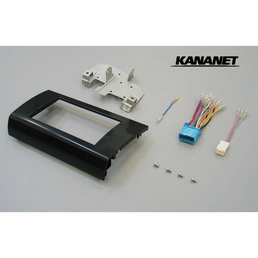 【KANANET カナネット】UA-S70D スズキ車用2DINサイズ取付キット オーディオレス（スイフト） | 