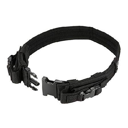Outdoor Sports Gear Airsoft Equipment Hunting Shooting in Tactical Belt with Pouches Green