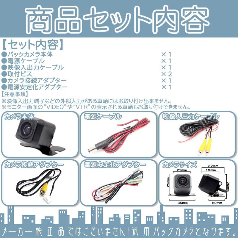 Panasonic（パナソニック） ナビ対応 輸入車向け バックカメラ 車載