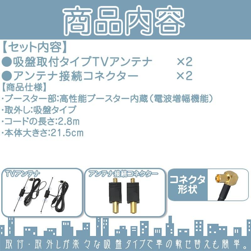 Panasonic フルセグアンテナ 地デジアンテナ 吸盤パナソニック