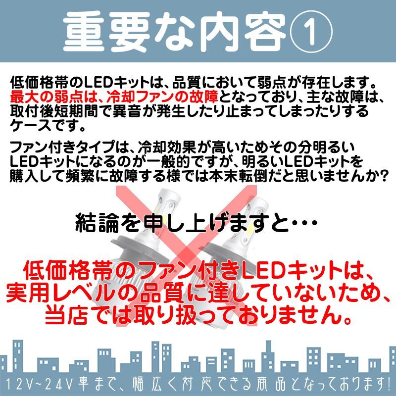 LEDヘッドライト LEDフォグランプ H4 (Hi/Lo) H8 H11 HB3 HB4 車検対応 6000ルーメン 12V 24V対応 高性能 ファンレス タイプ 3000K/6500K/8000K 変更可 1年保証 | いすゞ | 12