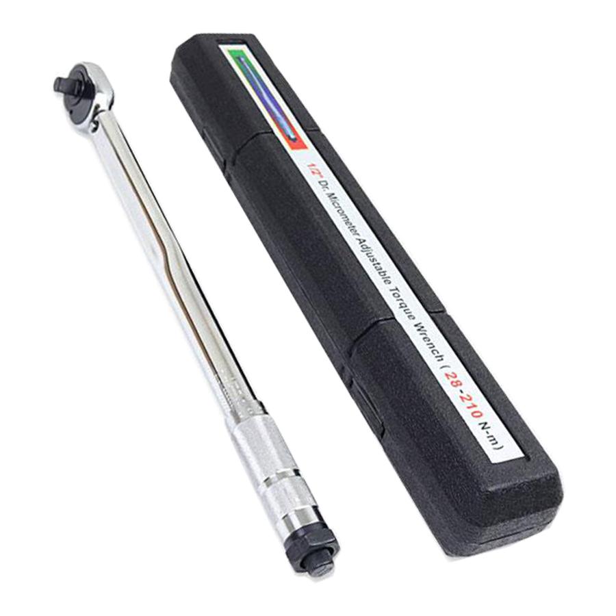 トルクレンチ 28-210N-m ソケット 17/19/21mm 工具 車 バイク DIY トルク設定 タイヤナットの締付け |  | 02