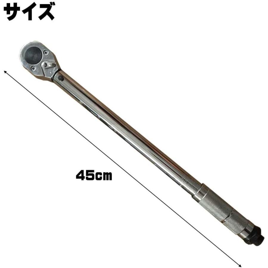 トルクレンチ 28-210N-m ソケット 17/19/21mm 工具 車 バイク DIY トルク設定 タイヤナットの締付け |  | 04