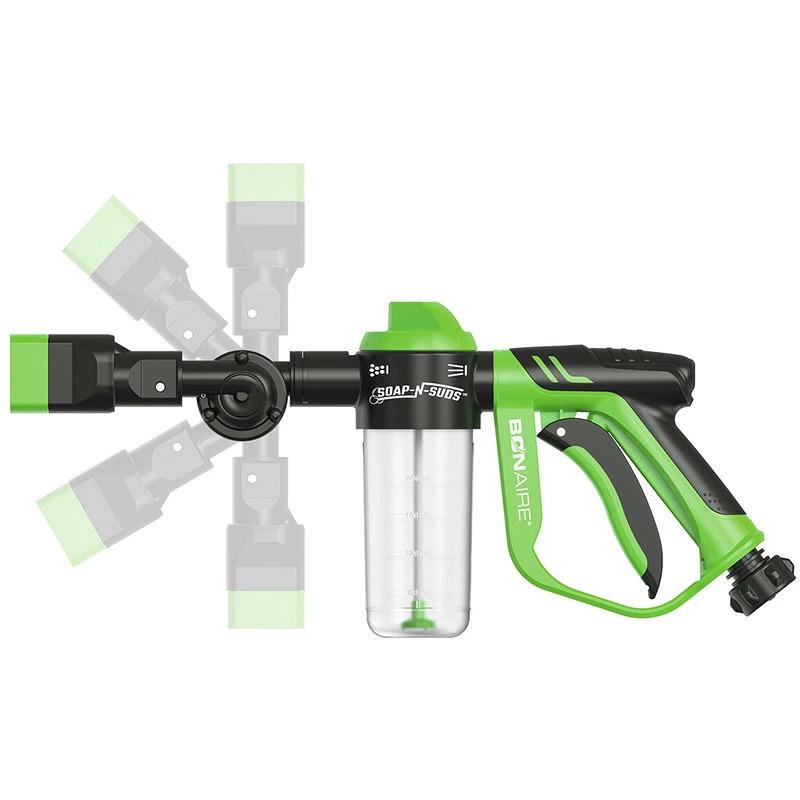 洗車フォームガン Soap-N-Suds 洗車 洗浄 自動車用 洗剤 洗車 フォームガン ホース コネクター付き 簡単 接続 車用品 カー用品 泡 すすぎ 汚れをしっかり落とす |  | 01