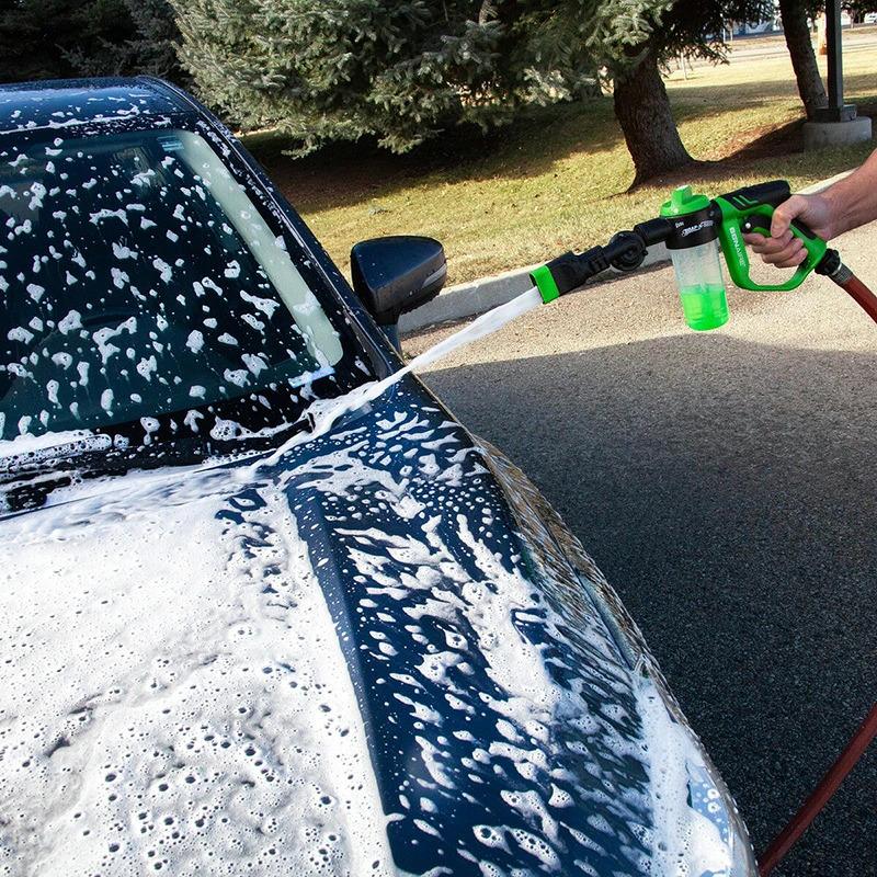 洗車フォームガン Soap-N-Suds 洗車 洗浄 自動車用 洗剤 洗車 フォームガン ホース コネクター付き 簡単 接続 車用品 カー用品 泡 すすぎ 汚れをしっかり落とす |  | 03