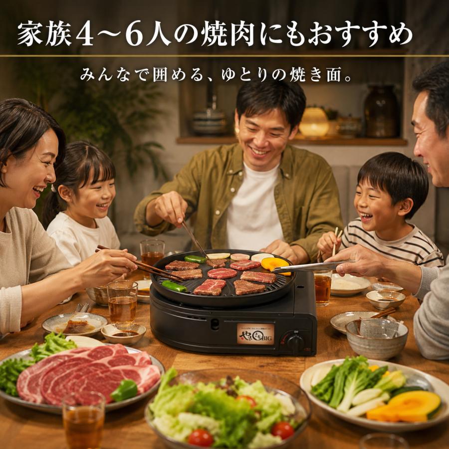 イワタニ やきまるBIG CB-SLG-BIG カセットガス スモークレスグリル 焼肉グリル 煙が出にくい 室内 BBQ | やきまる | 05