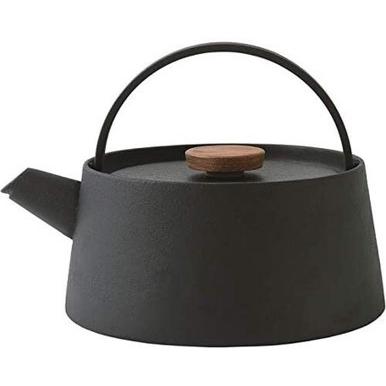 【南部鉄器】【日本製】NEW tetu 南部鉄器 鉄瓶 IH対応 1Lの画像