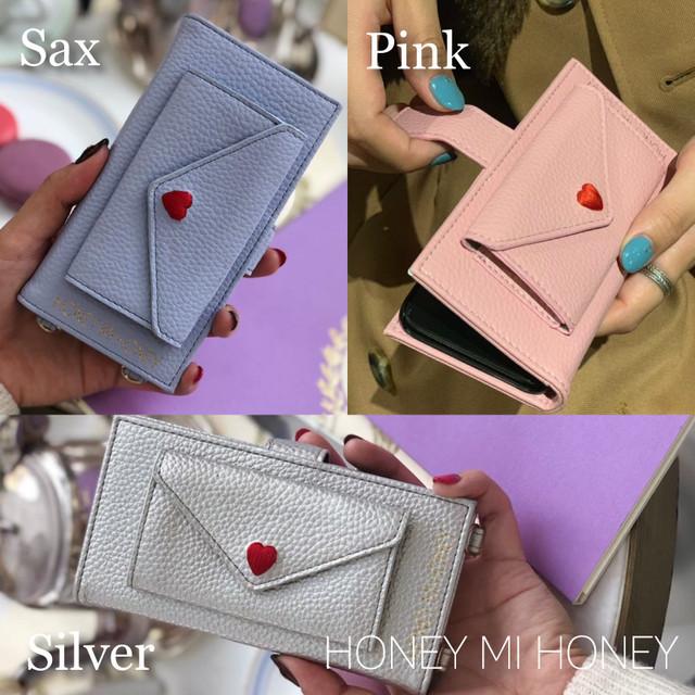 Iphone6 7 8 Se2 X Xs Honeymihoney ハニーミーハニー Iphone対応 スマホケース 手帳型ケース Letter Book Case Ab 0992 One Word Yahoo Shop 通販 Yahoo ショッピング