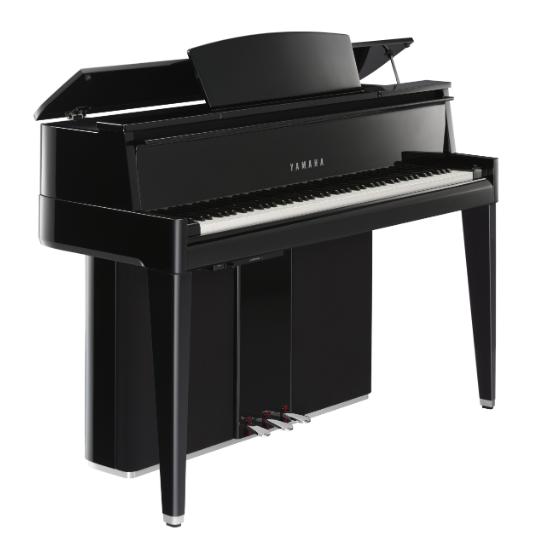 【値段相談可】ハイブリッドピアノ　（YAMAHA　アバングランド　NU1　2017年製） アコースティックピアノのアクション機構と最新のデジタル音源技術を