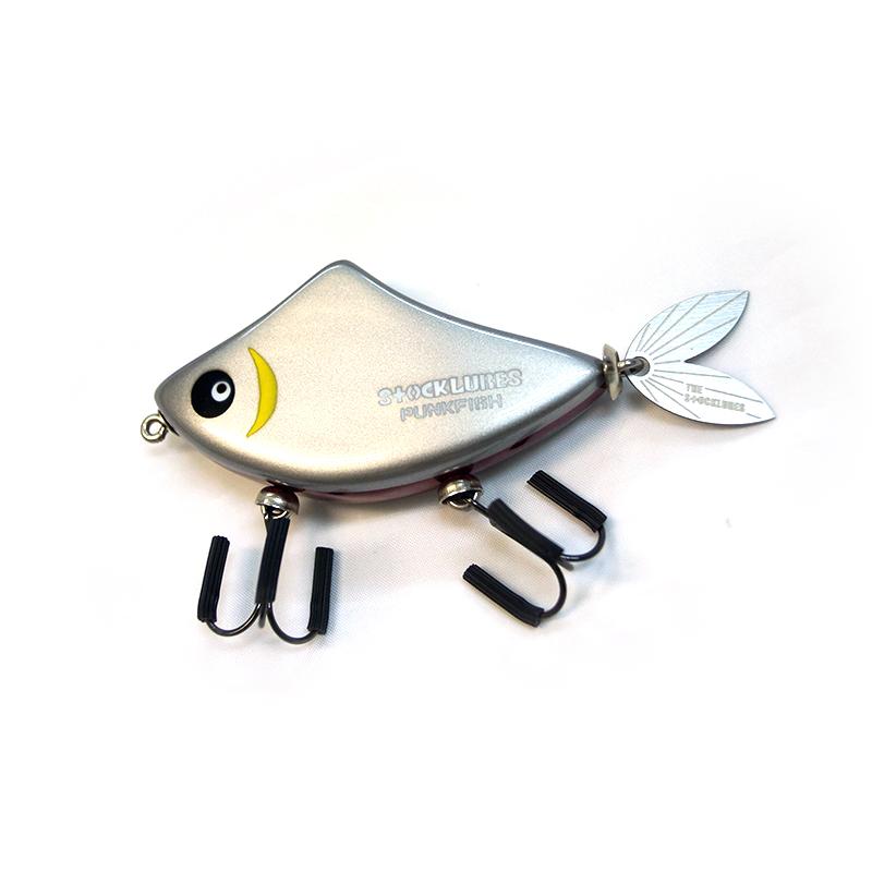 STOCKLURES（ストックルアーズ） パンクフィッシュ #シルバー : オン