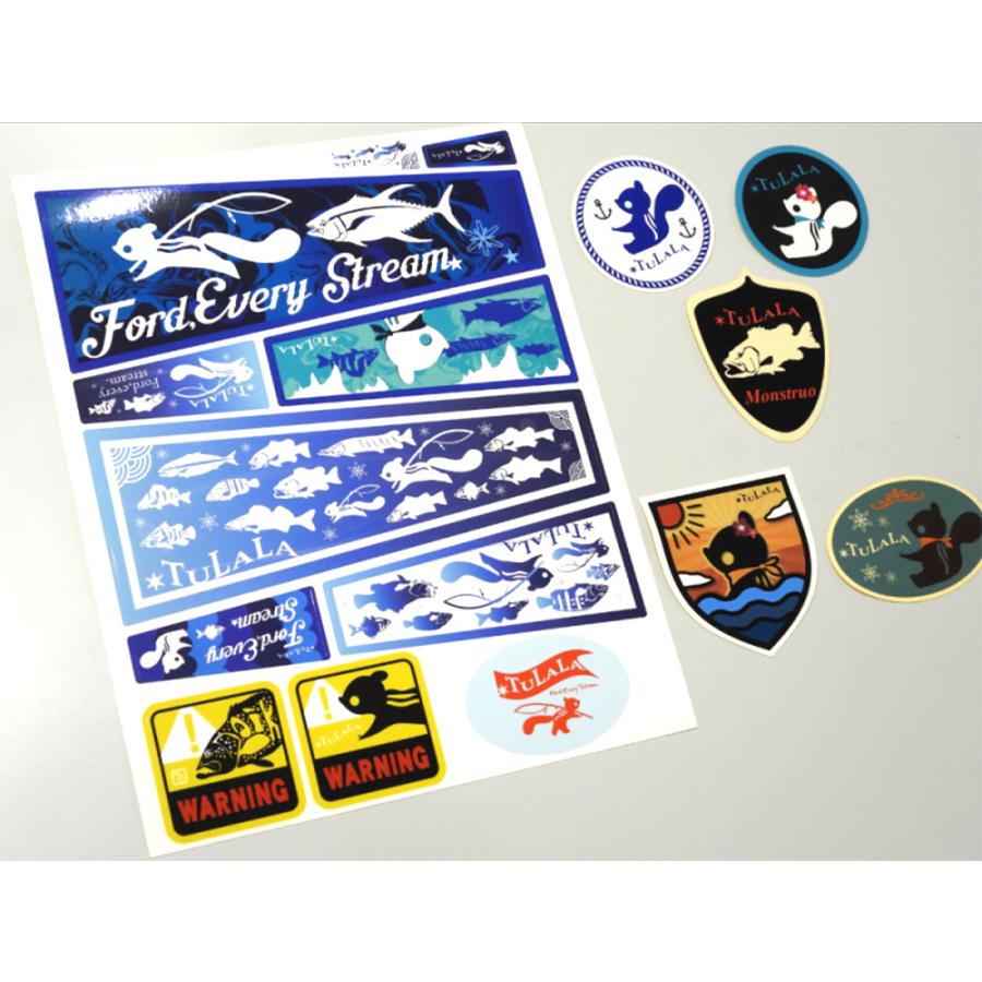 TULALA ツララ カッティングステッカーセット 2024 : オングローブ