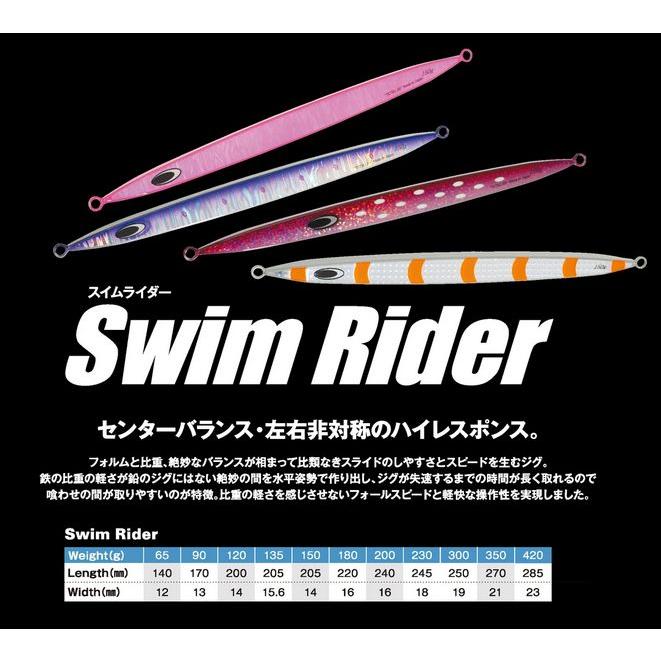 NatureBoys ネイチャーボーイズ 鉄ジグ スイムライダー 120g #18K