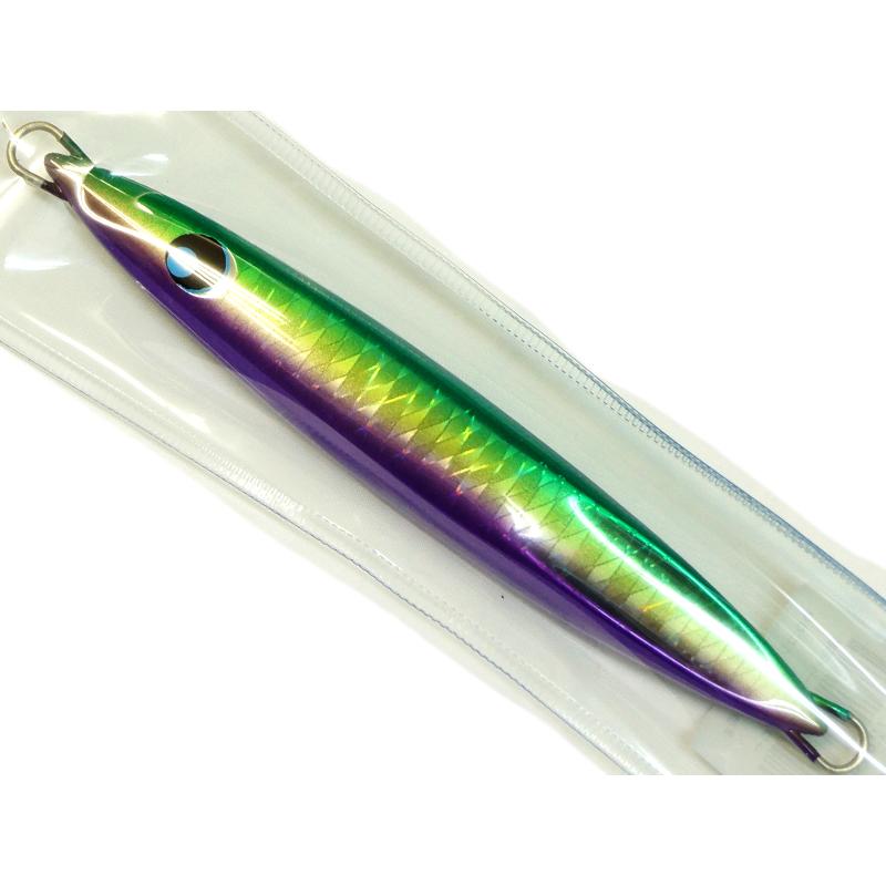 ウロコ ウロコジグ ショート 240g #248G 緑金パープル/FHグロー : オン