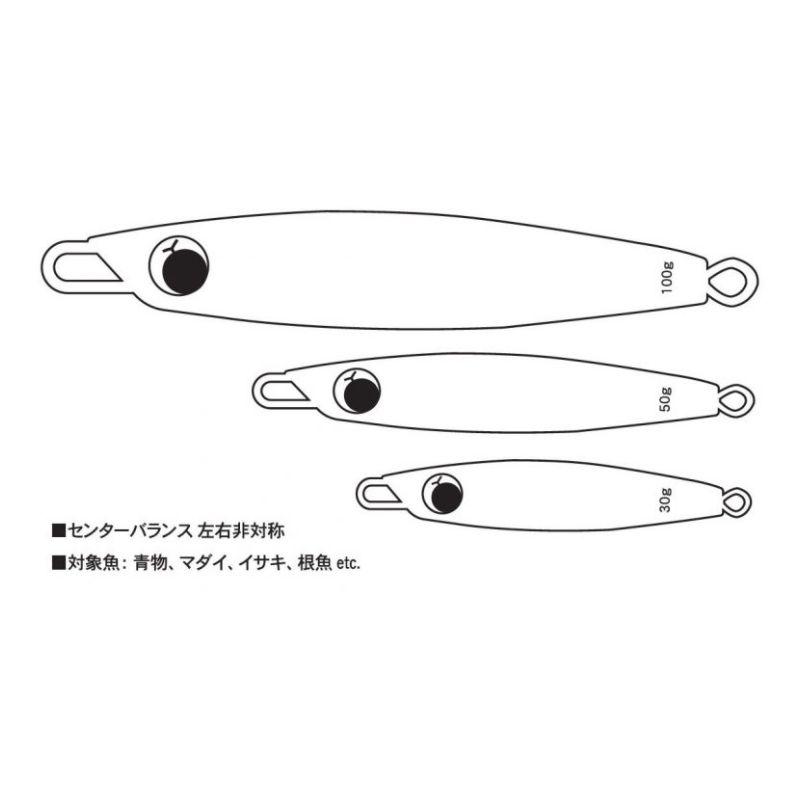 ウィークベイト　メタルフラップ　GL工房　その他セット売り メロン屋工房 ウィークベイト ミディアム 30g メタルジグ #グリーン