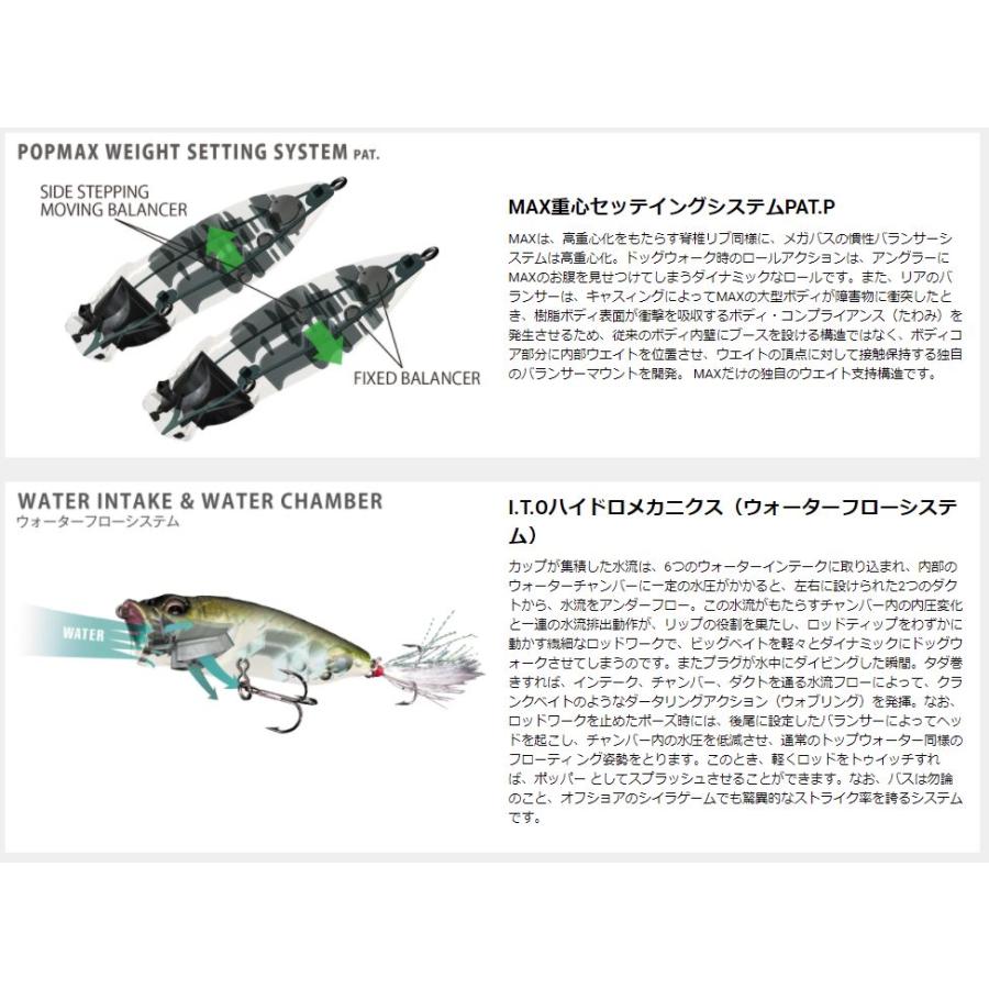 Megabass（メガバス） ポップマックス POP MAX : オングローブ - 通販